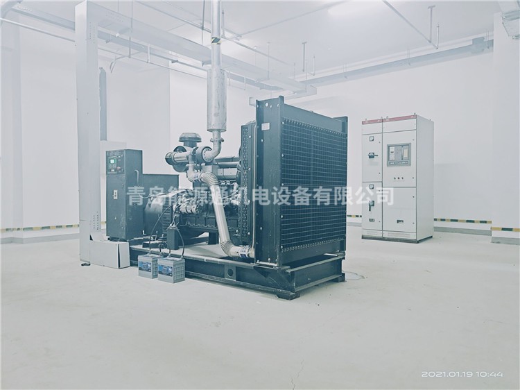 250KW上柴股份發(fā)電機(jī)組山東省青島市黃島區(qū)五臺山路小學(xué)交付驗收