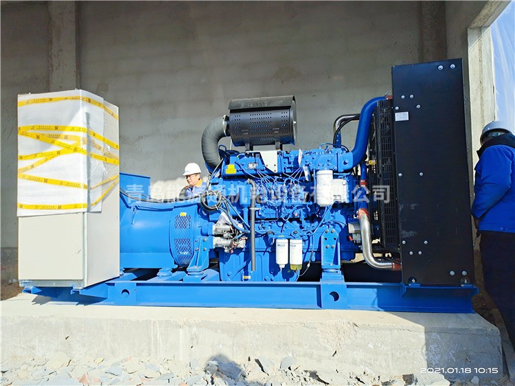500KW玉柴發(fā)電機(jī)組交付山東省青島市黃島區(qū)海王紙業(yè)股份有限公司使用現(xiàn)場(chǎng)