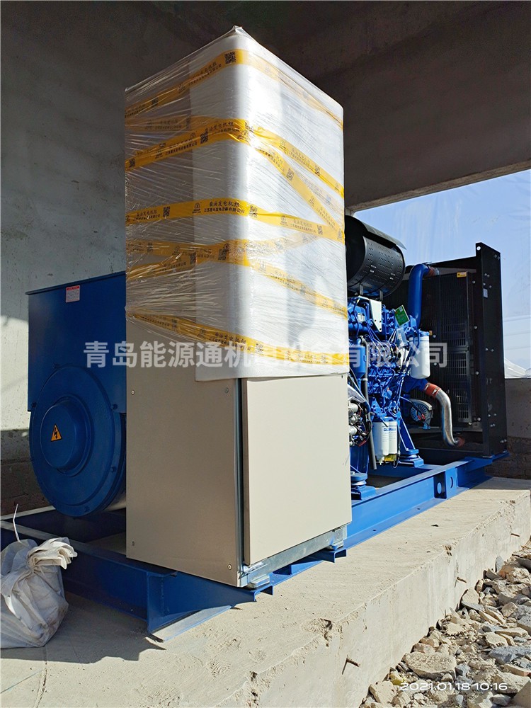 500KW玉柴發(fā)電機(jī)組交付山東省青島市黃島區(qū)海王紙業(yè)股份有限公司使用現(xiàn)場(chǎng)